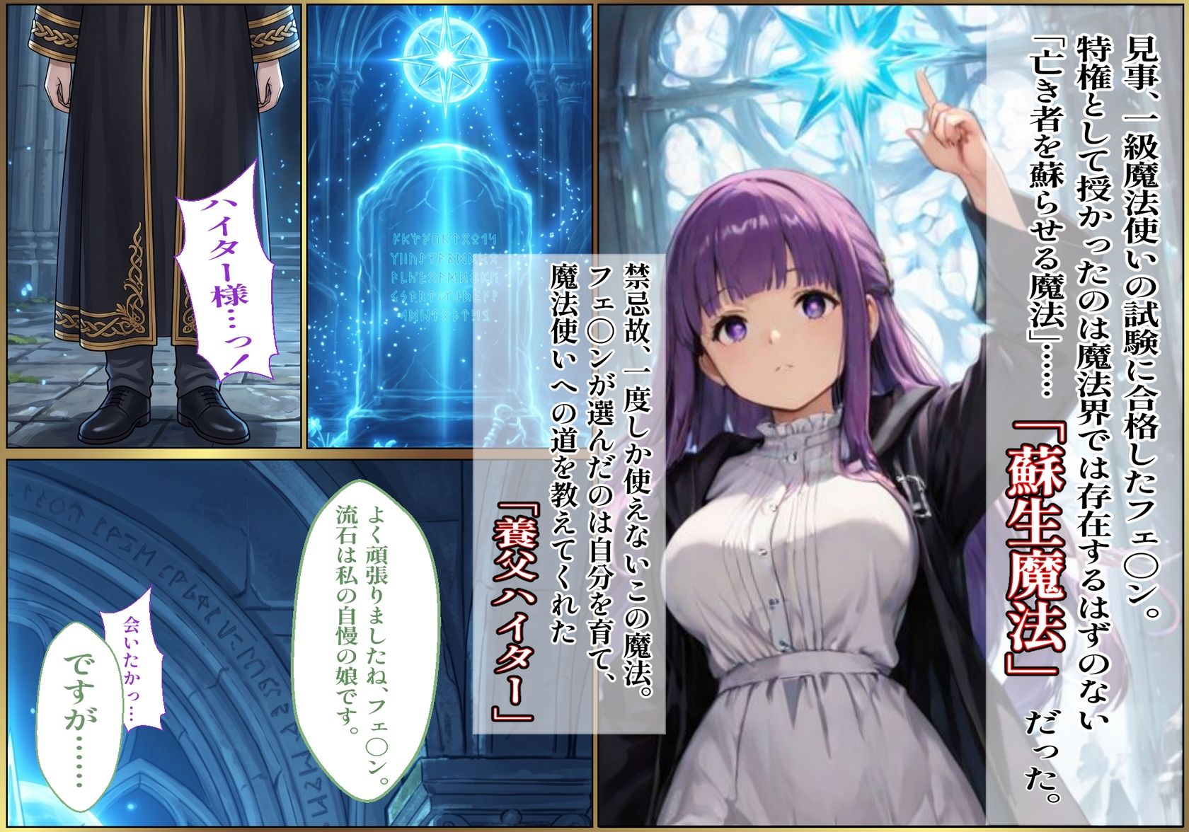 【蘇生魔法の代償】-蘇った養父による歪んだ性の再教育- 画像2