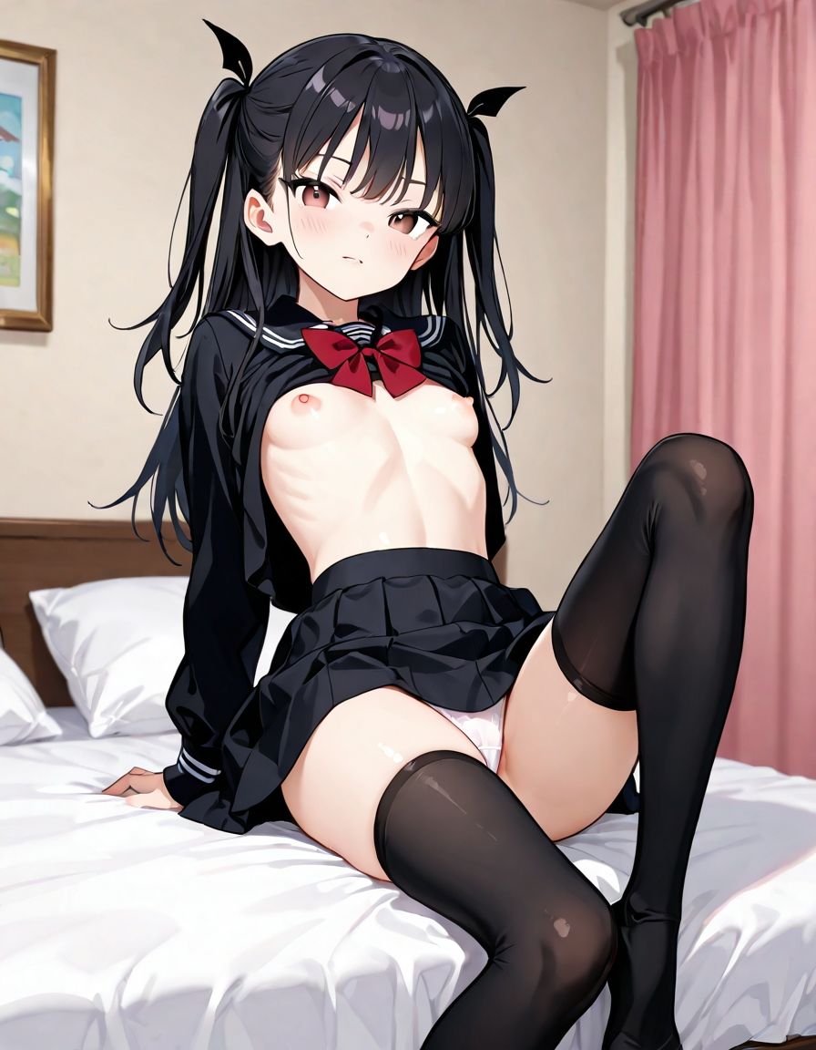 【もんぶらんぷりん】普段はクールだけど面倒見がいい妹を赤いロープで縛って調教しちゃいます『クール妹、調教』3