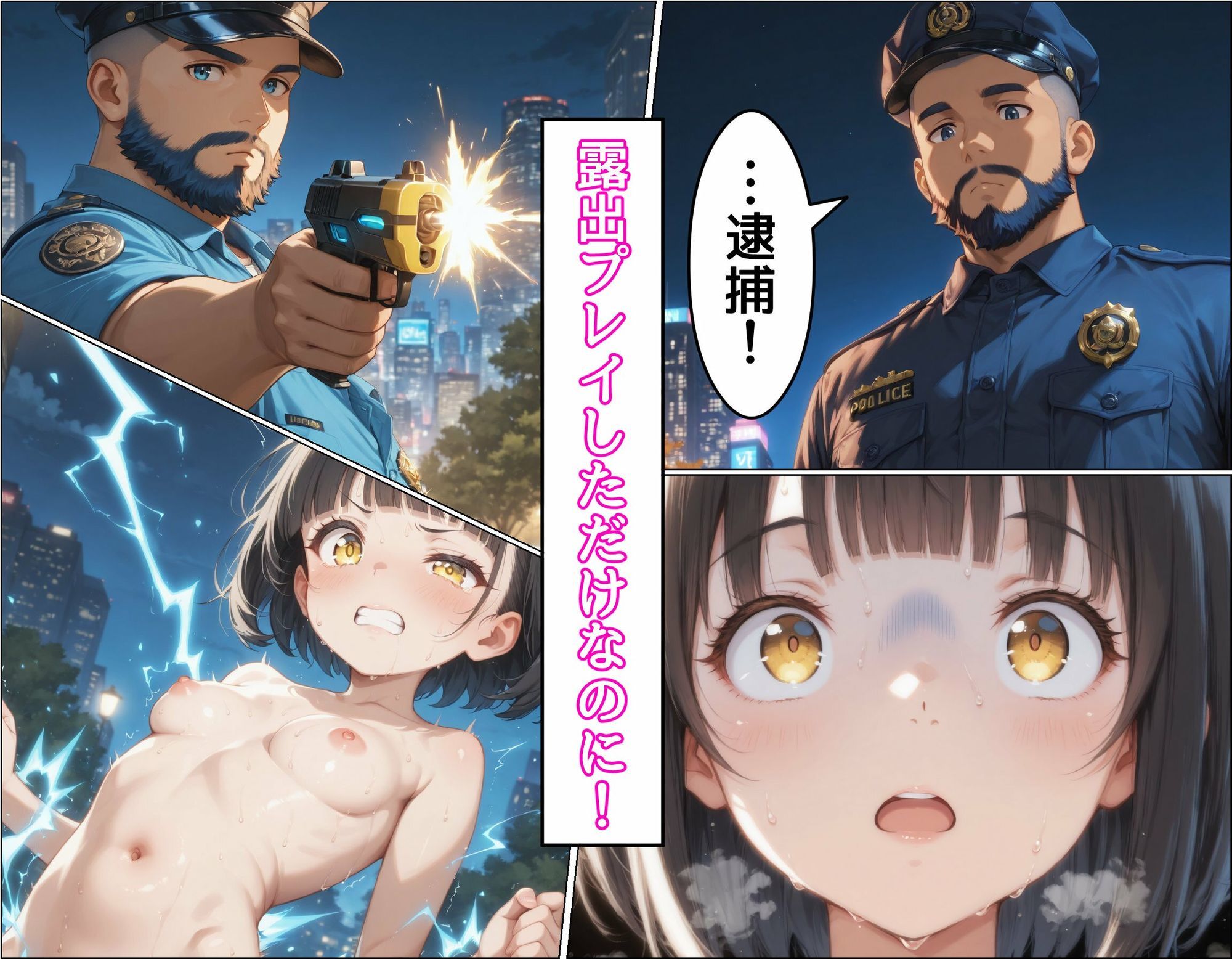 露出プレイしただけなのに！〜監獄種付け〜 画像4