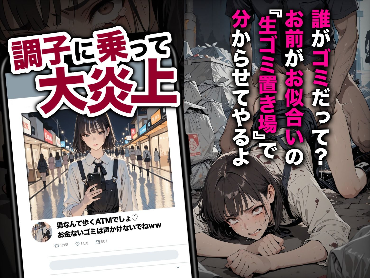 絶望姦4 〜底辺を見下す美人インフルエンサー達の承認欲求クラッシュ〜 画像3