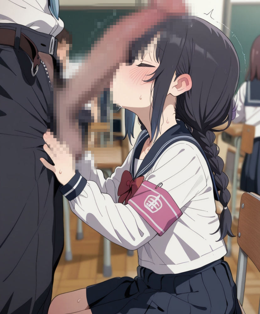 トウバン〜性処理当番（1）＋（2）〜黒髪女子編＋ギャル編 画像1