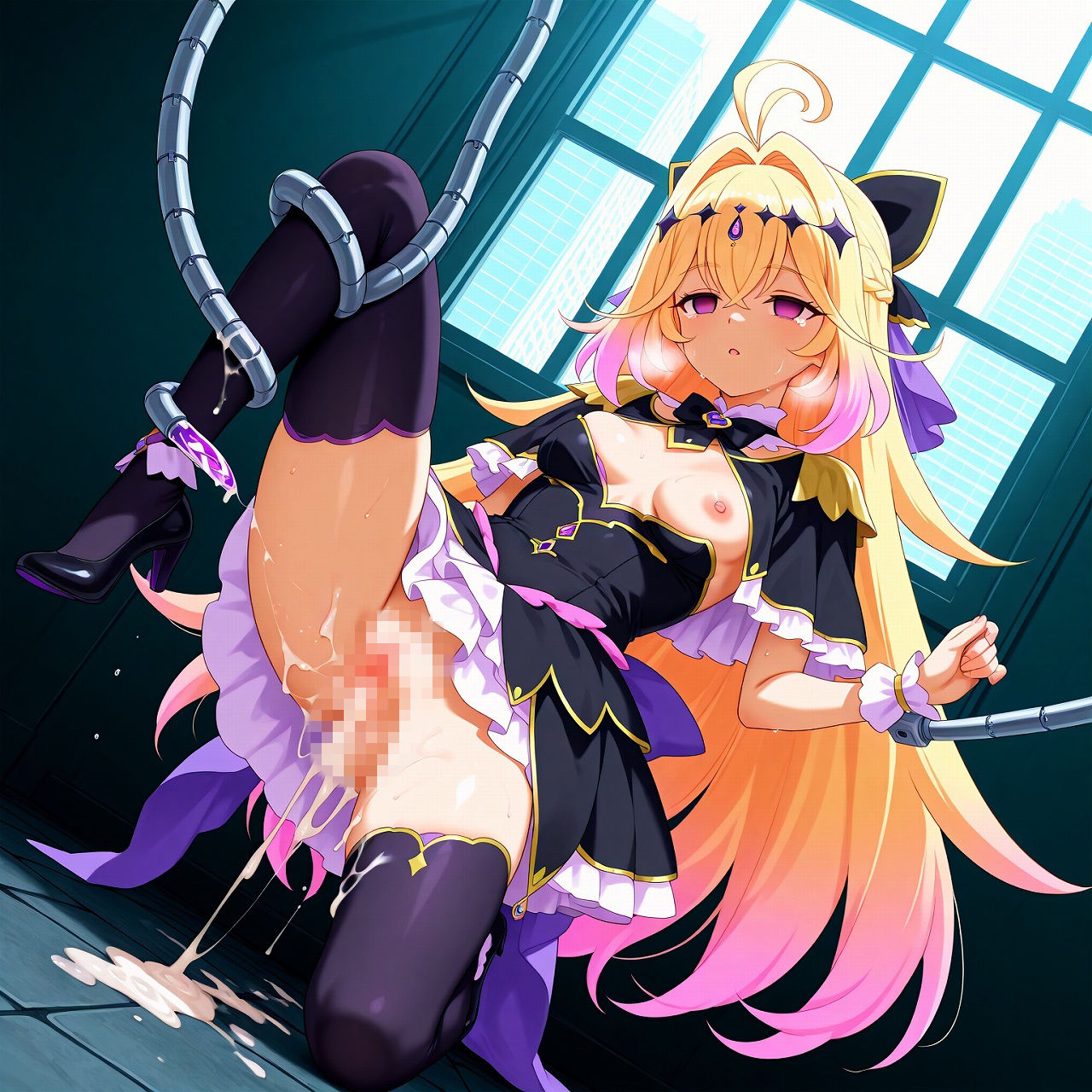 Fan fiction キュ〇アルカナ・シャ〇ウ 触手 画像3