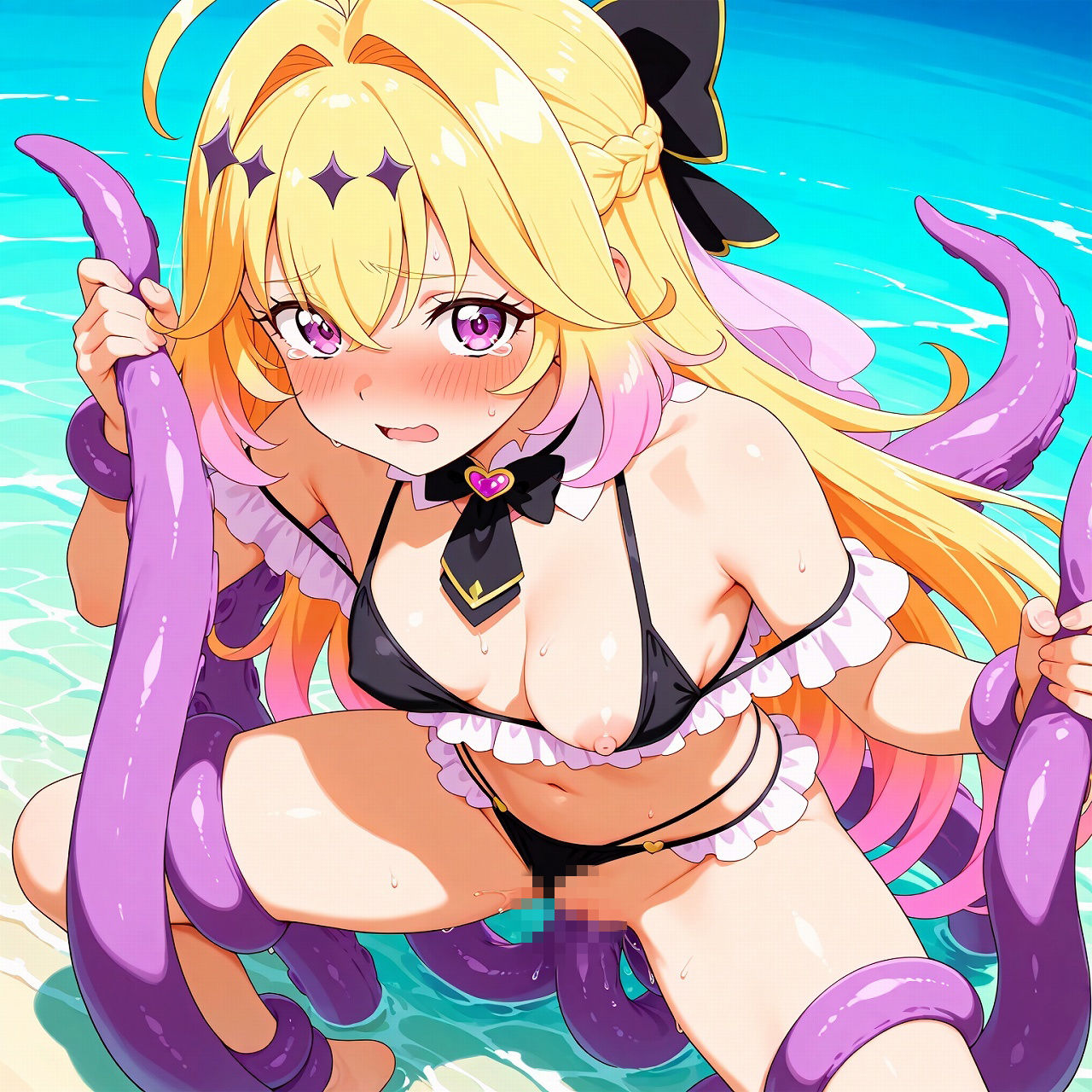 Fan fiction キュ〇アルカナ・シャ〇ウ 触手 画像4