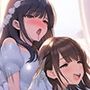 【ドレス美少女52】ドレスの花園で重なるふたり（百合6）