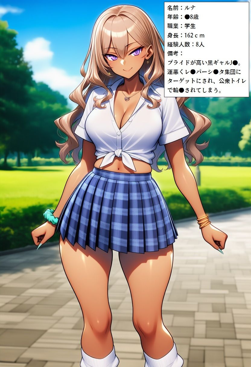 最強ショタ集団！黒ギャルJKを輪●し尊厳を徹底破壊_8
