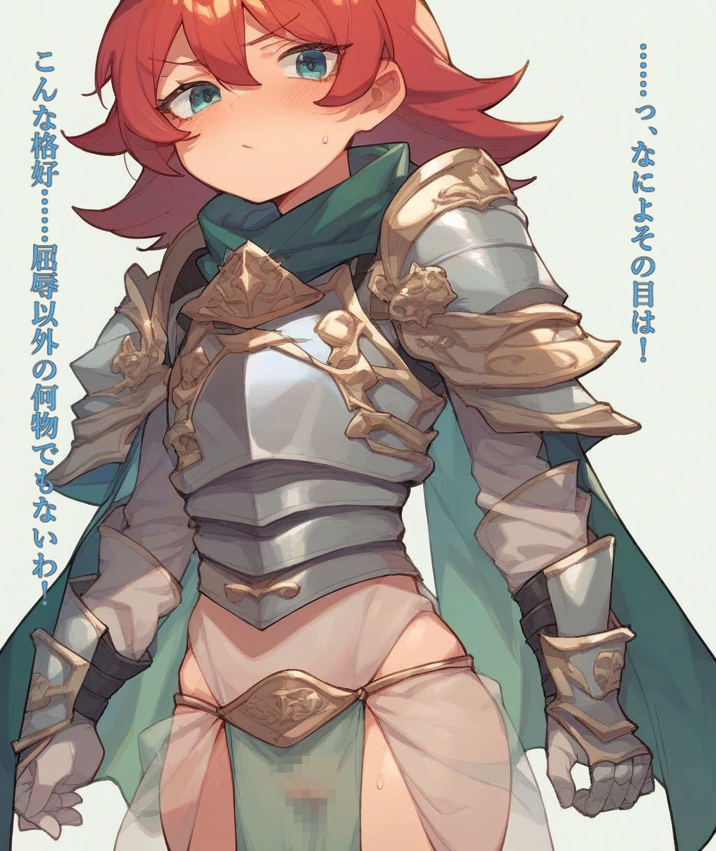 『女騎士×薄布:鎧の下の秘密イラスト集』 画像1