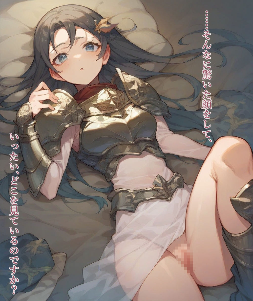 『女騎士×薄布:鎧の下の秘密イラスト集』 画像5