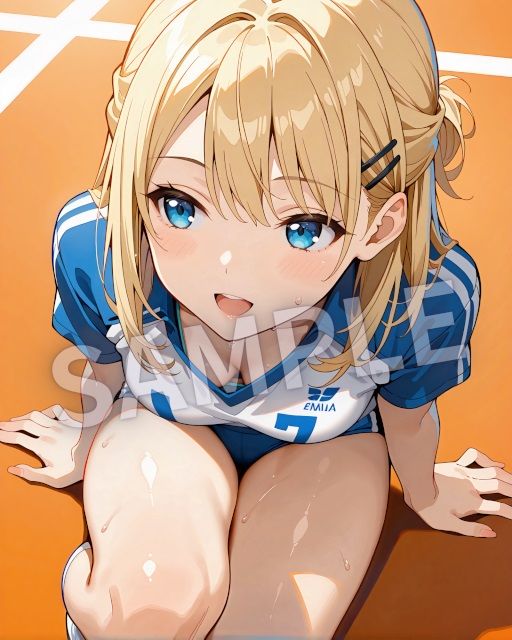 汗だくバレーボールユニフォーム 〜着替え・練習・誘惑・絶頂まで〜 画像4