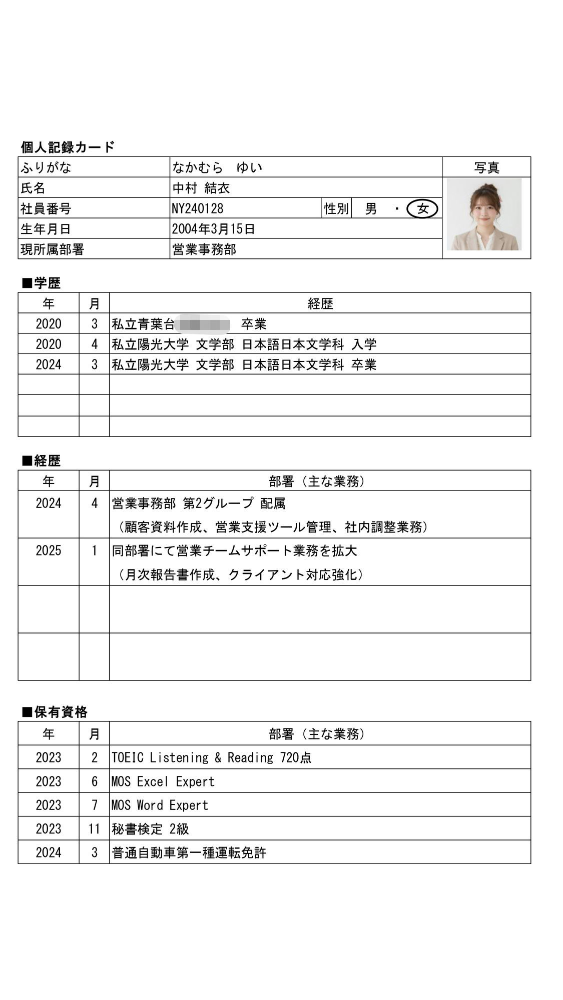 【AI実写】リアルすぎる流出画像集 〜詳細プロフィール付き。普通のOL5人が見せた絶対秘密の姿〜 画像3
