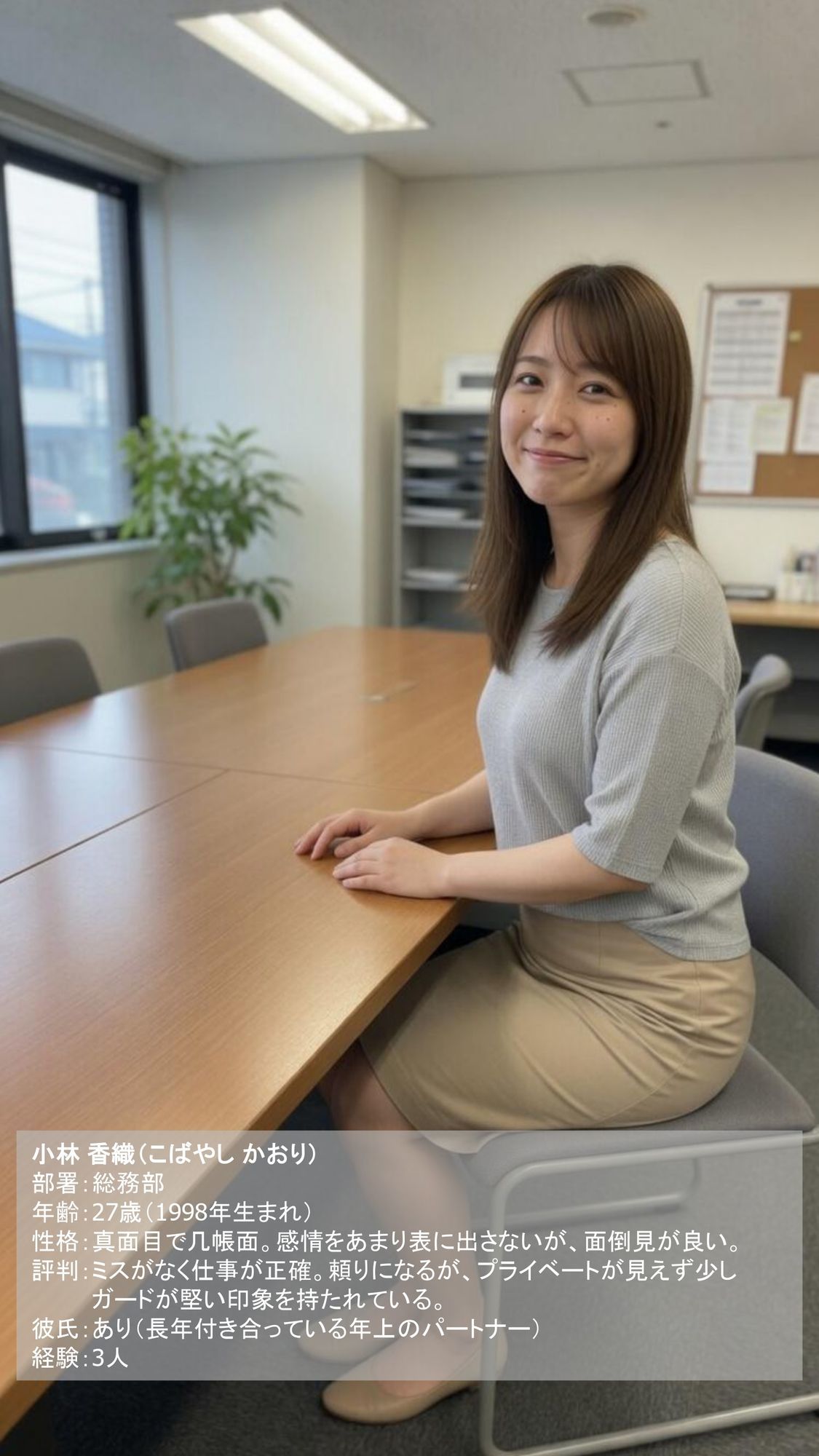 【AI実写】リアルすぎる流出画像集 〜詳細プロフィール付き。普通のOL5人が見せた絶対秘密の姿〜 画像5