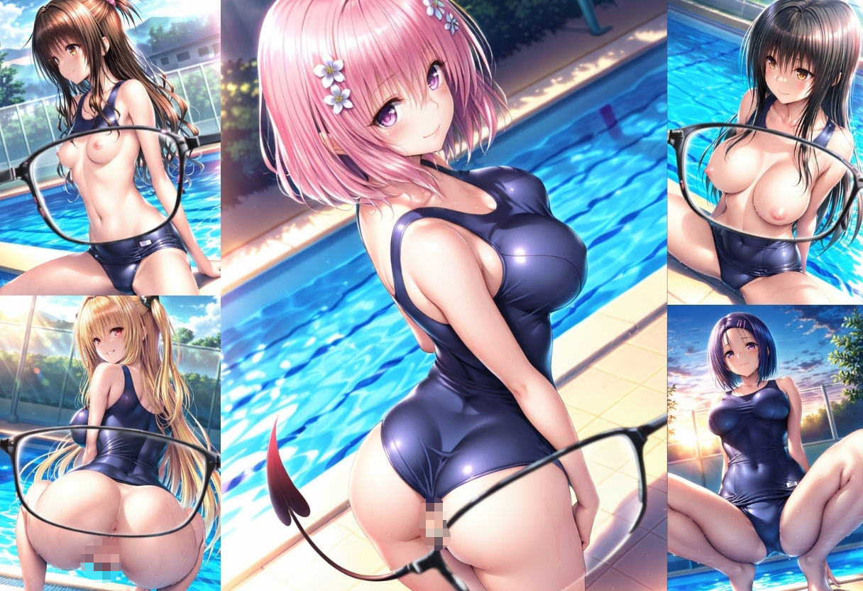 透視メガネ〜学校編〜 5人 画像5