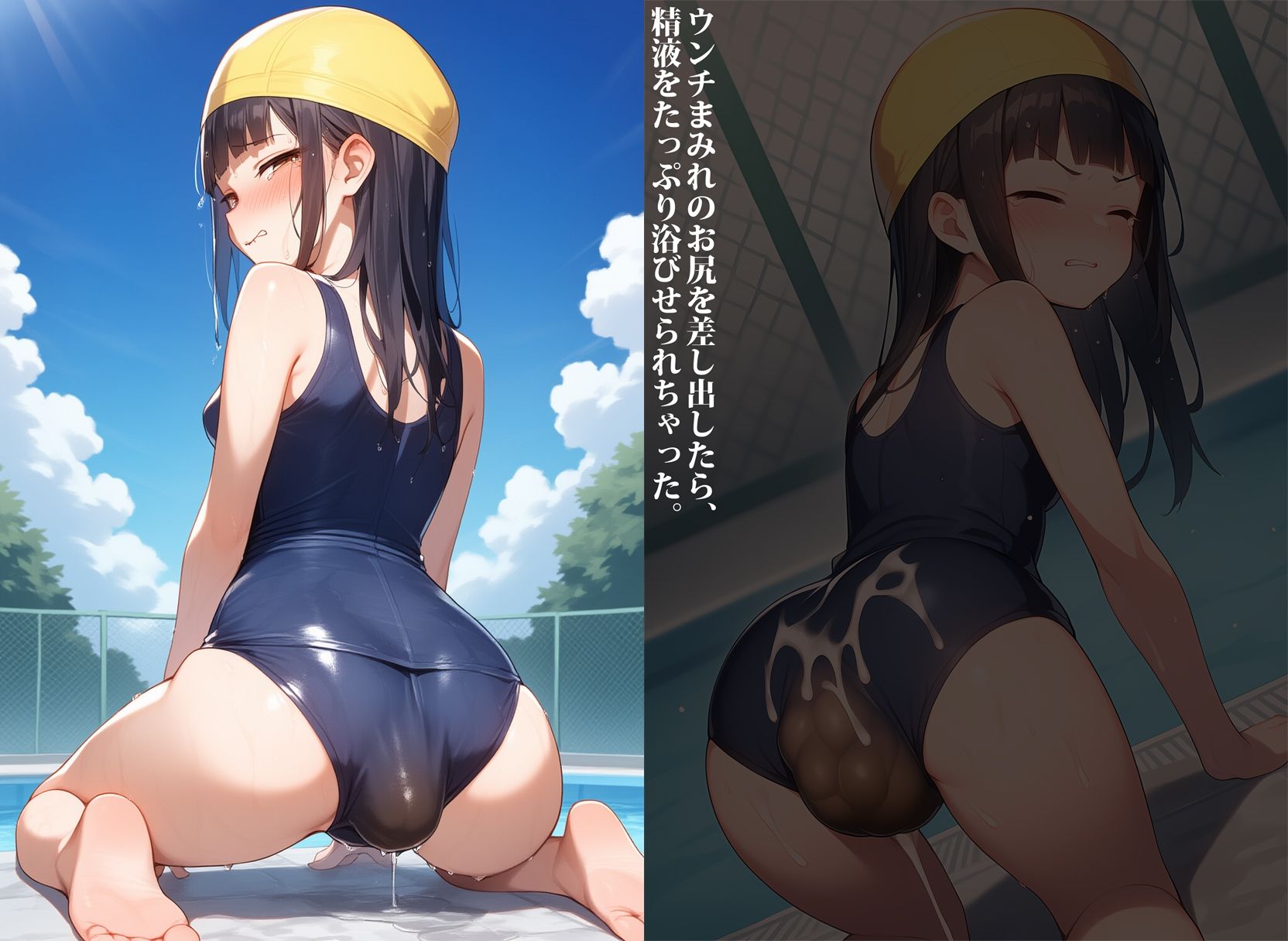 平成一桁ロリババア先生のお漏らし性教育 サンプル画像 7