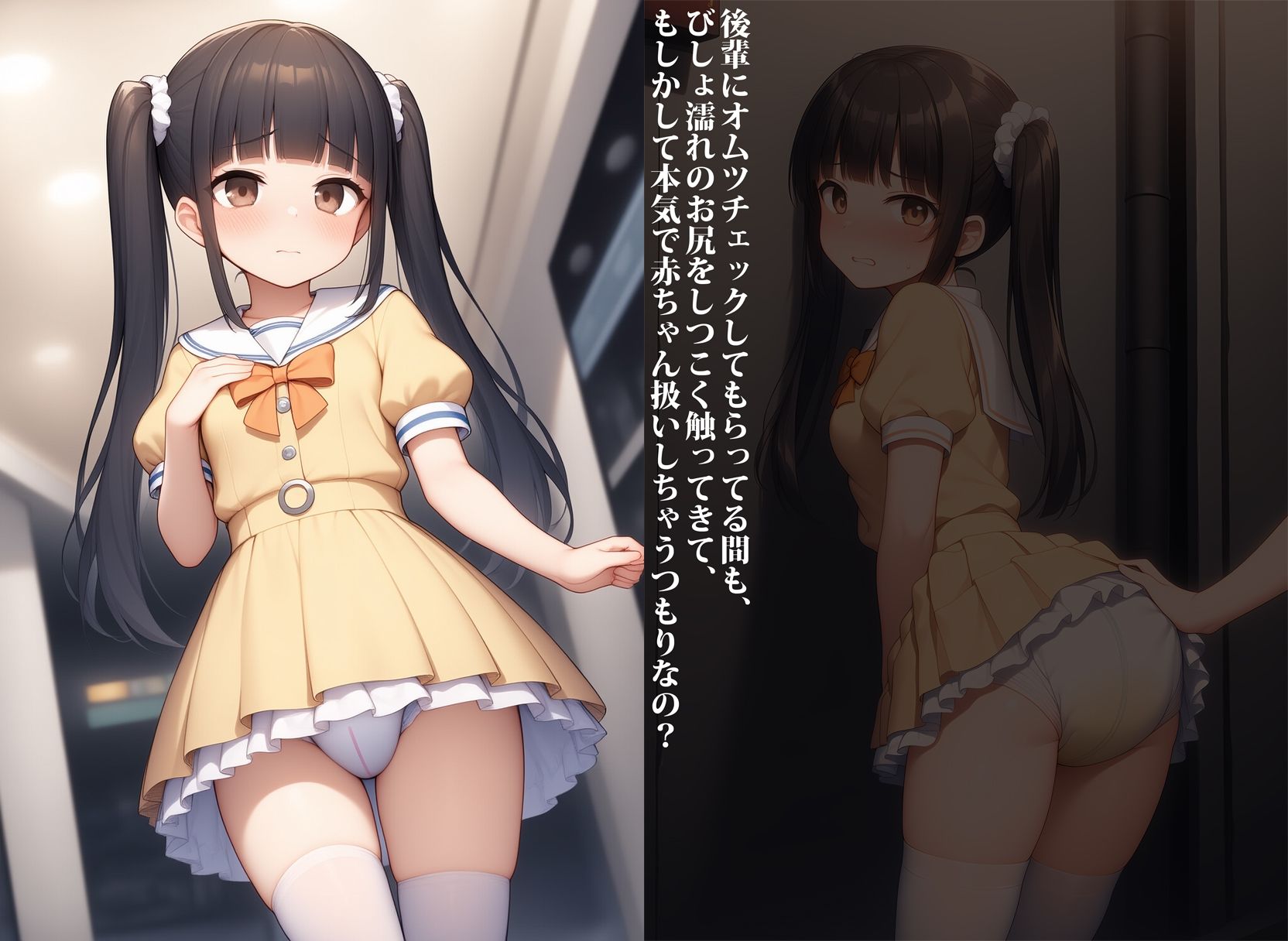 平成一桁ロリババア先生のお漏らし性教育 サンプル画像 9