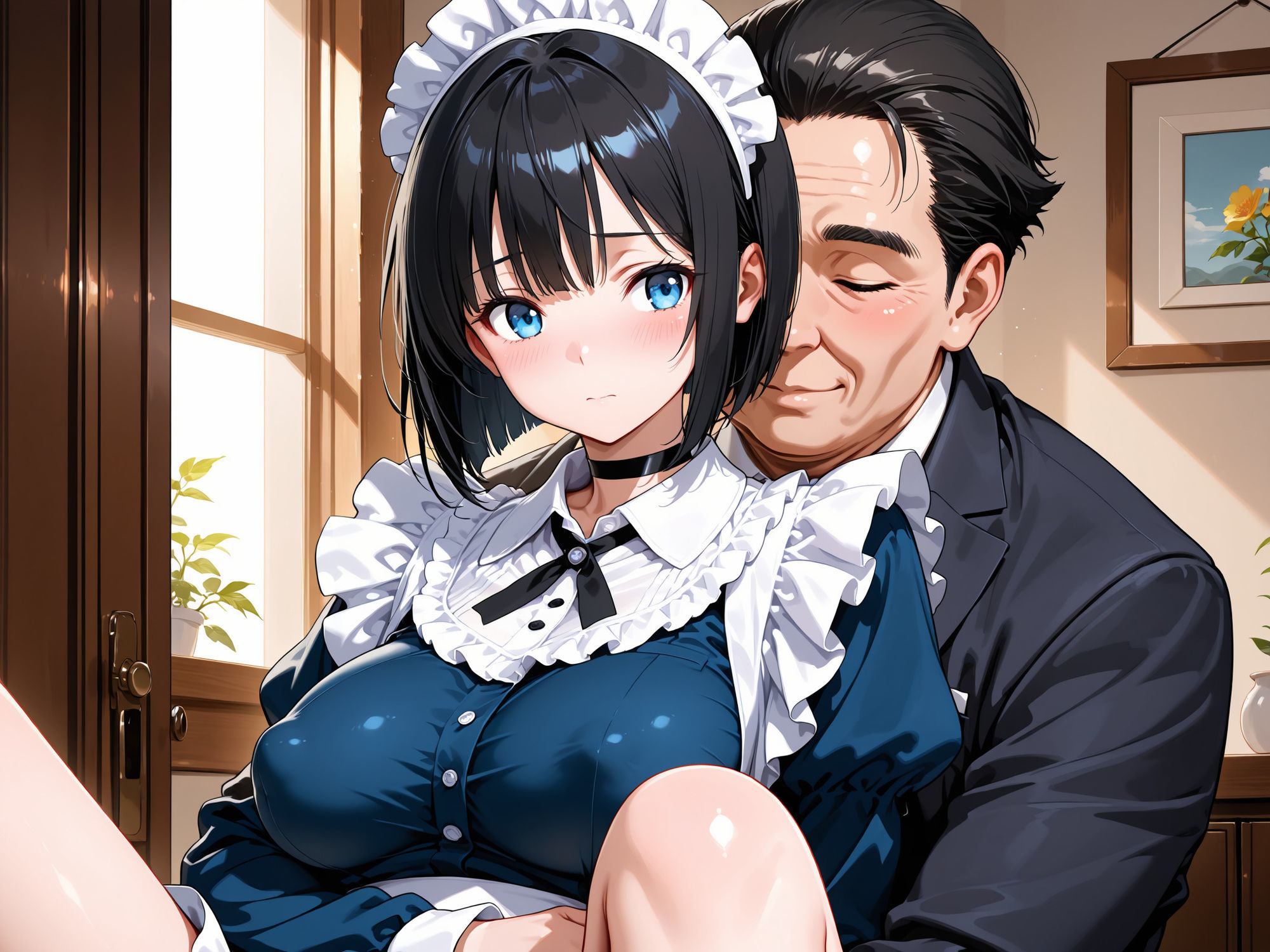 女子校生メス堕ち メイド調教 画像3