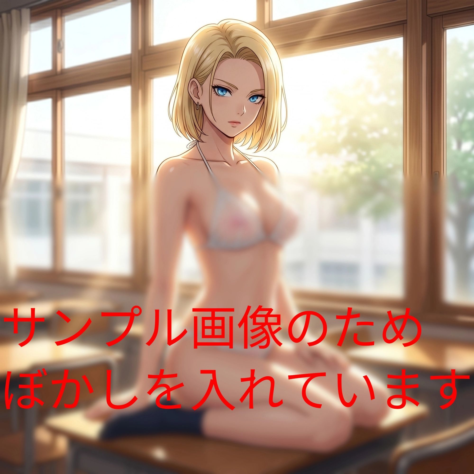 人造人間が水着に着替えたら〜When the android changed into a swimsuit〜 サンプル画像 7