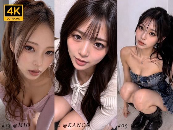 清楚な彼女たちの顔が大量顔射で汚されて…【50人オムニバス/4K縦動画】 サンプル1