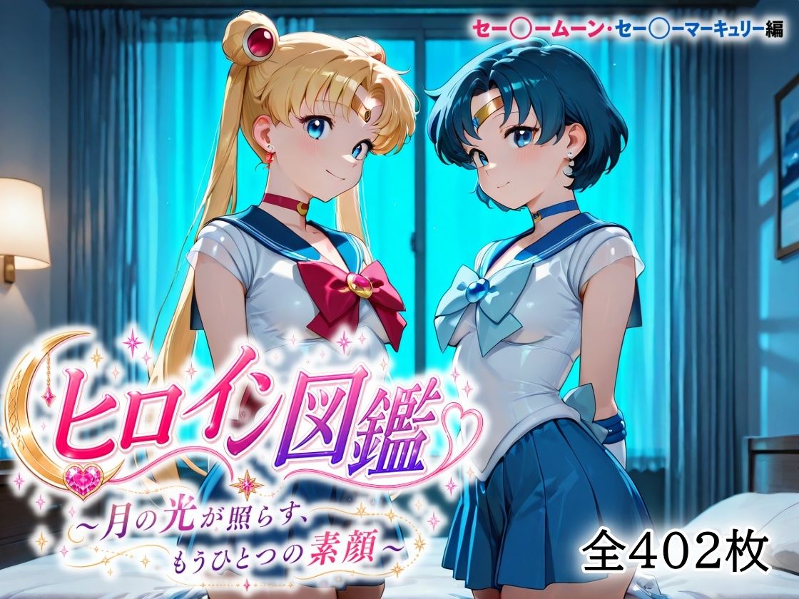 ヒロイン図鑑  セー〇ームーン・セー〇ーマーキュリー サンプル1