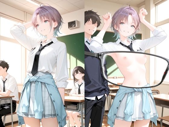 【動画付き】秘密の学園 羞恥に溺れる放課後の美少女 浅倉〇編 シャ〇マス 画像1