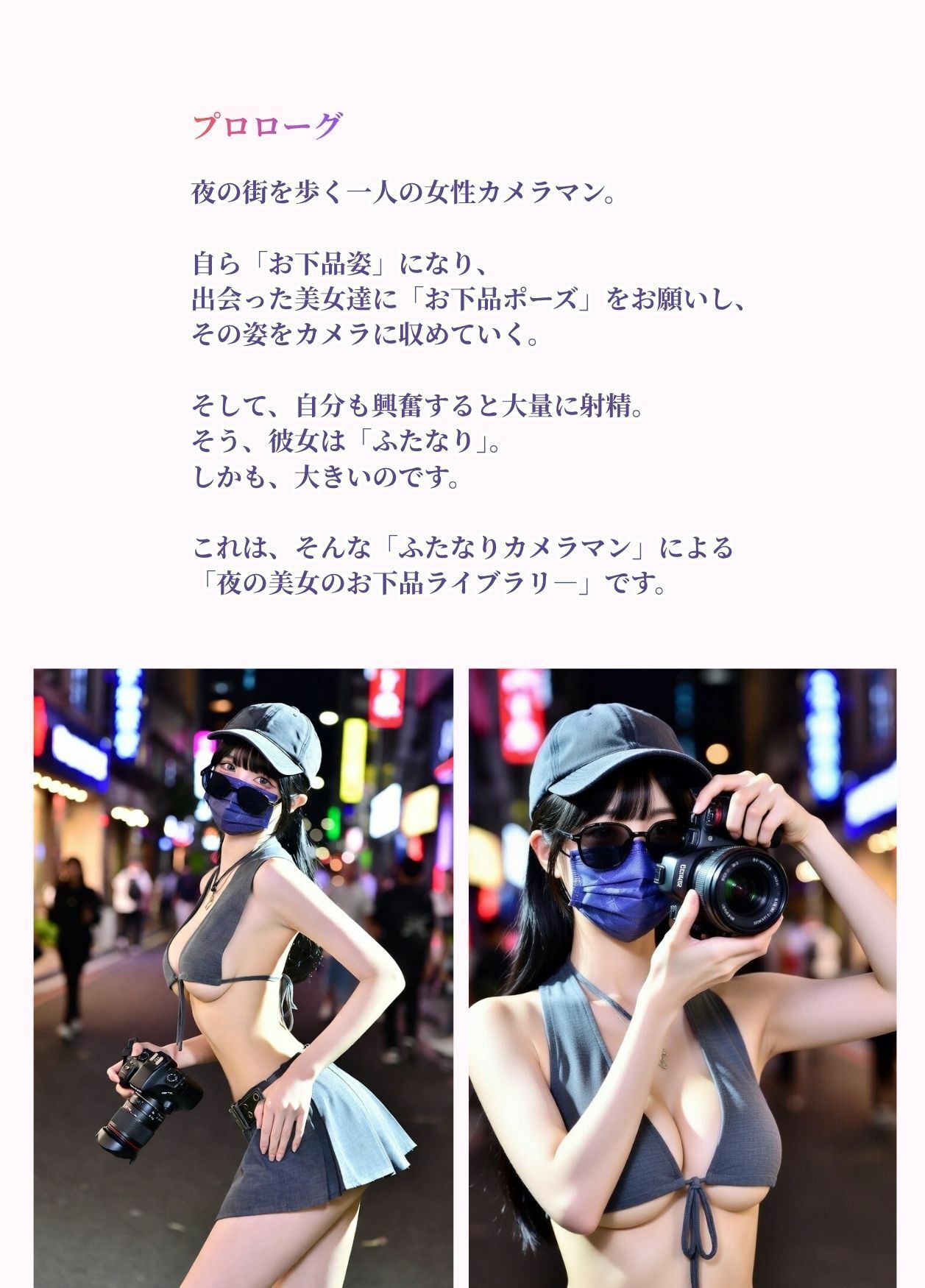 お下品ポーズ撮影会 サンプル3