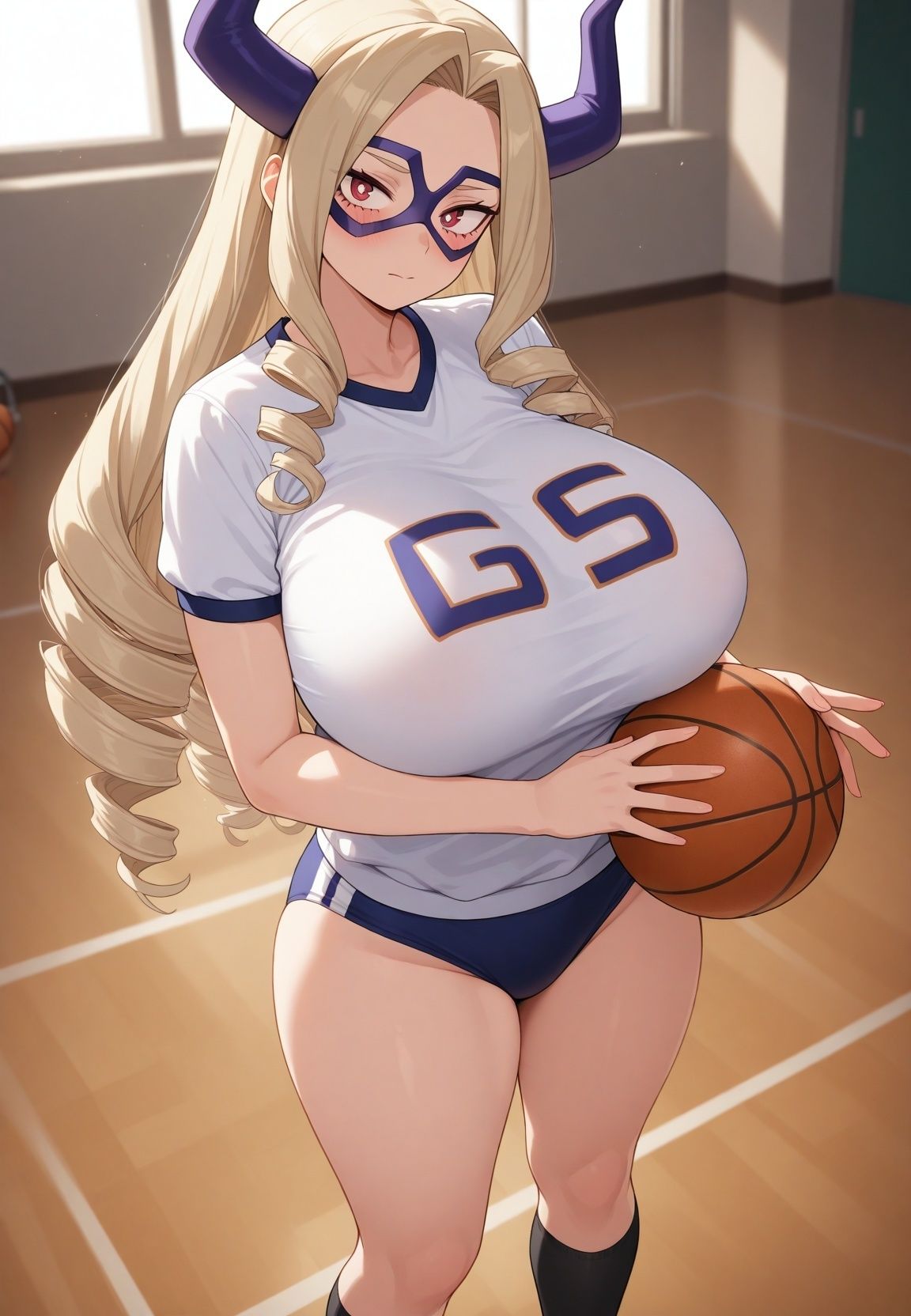 巨乳エロボディ制服J〇寝取って密着コスラブえっち 僕〇ヒーローアカデミア 画像1