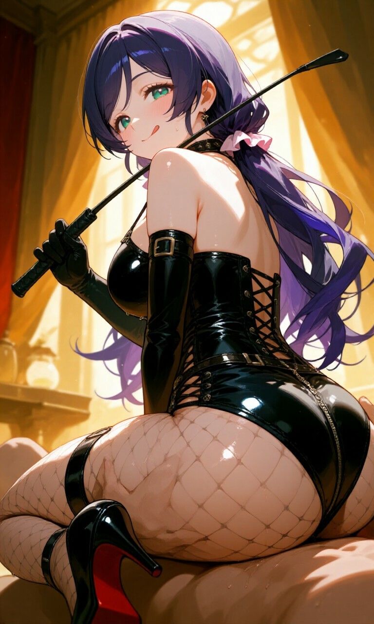 サンプル-ラ〇ライブ 女王様イラスト集 東〇希 - サンプル画像
