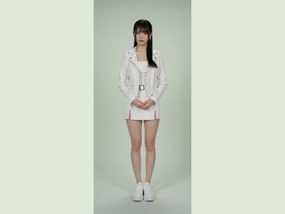 【AI生成作品part1】 私服の超ミニスカートの美少女とお姉さんのパンチラ