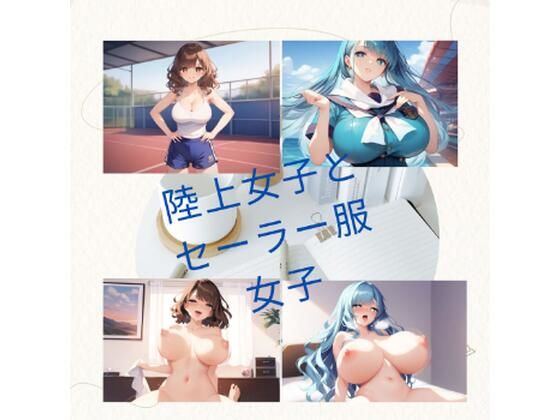 陸上女子とセーラー服女子