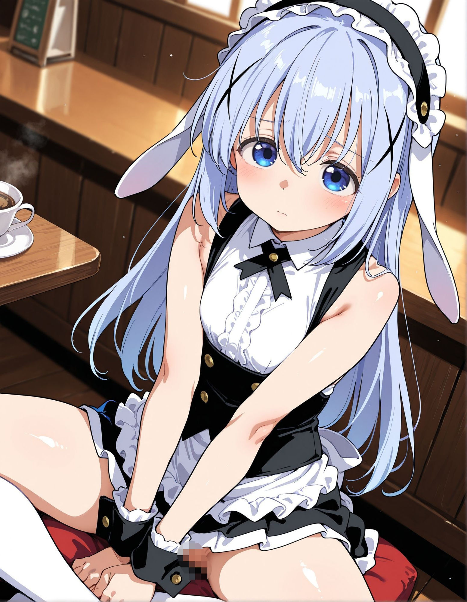 ご〇うさ メイド喫茶で処女喪失！？ サンプル7