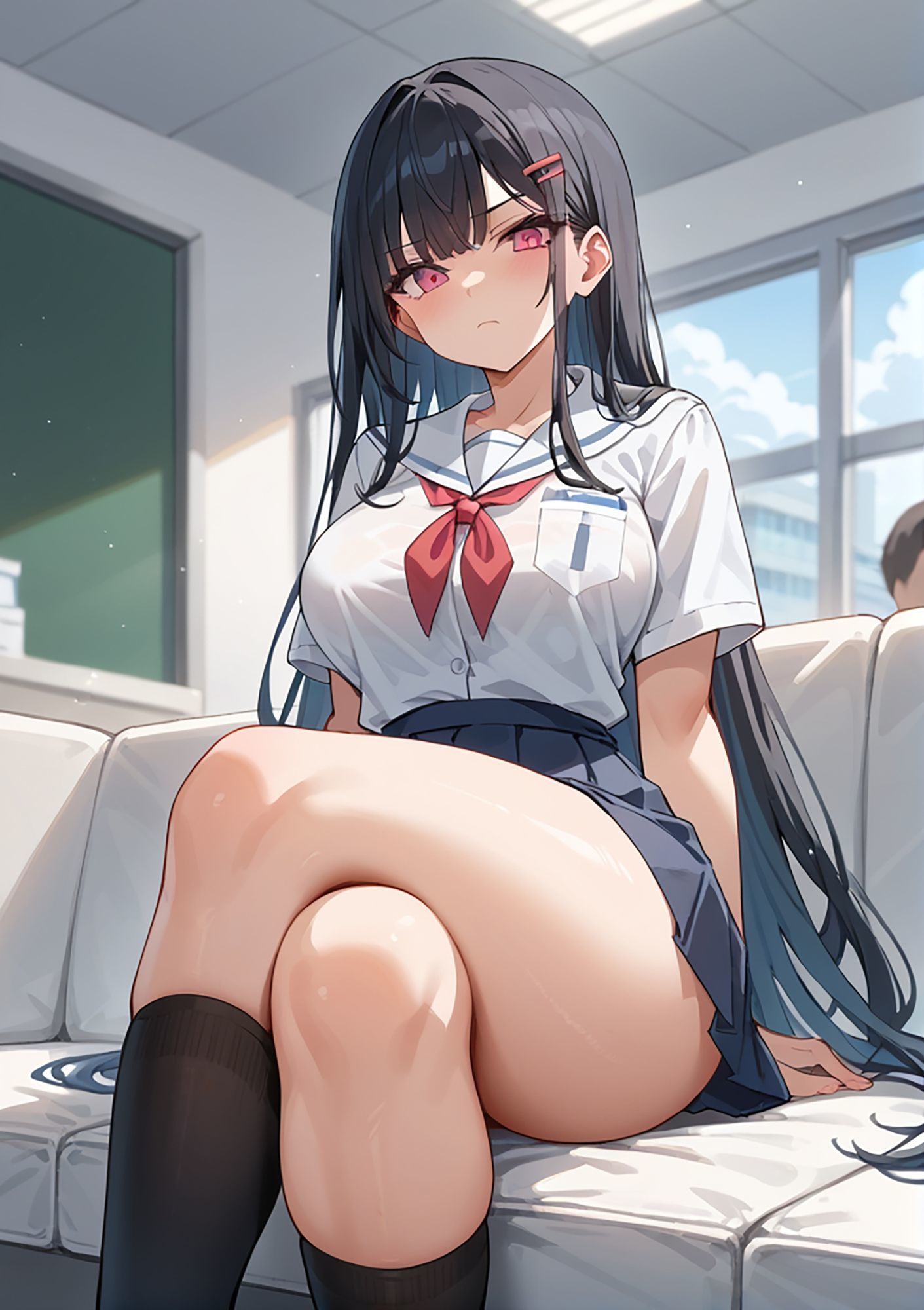 いつも漏らしている彼女 画像1