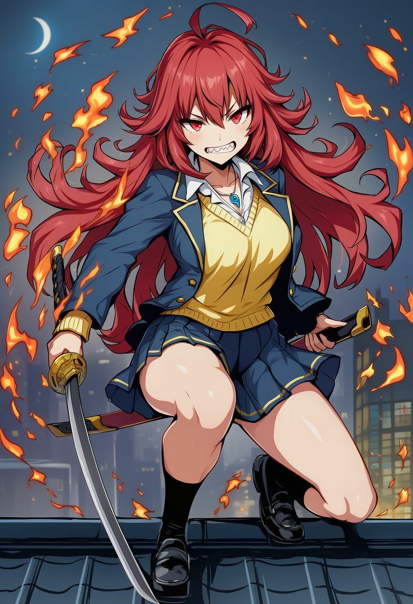 アツイミゾレ〜退魔剣士の完全妖魔化悪堕ち〜 画像1