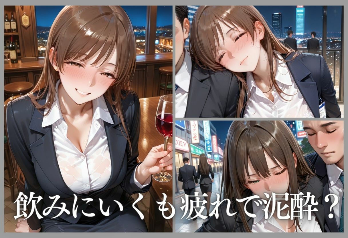 【エロ漫画】泥●OL、飲み会後のお持ち帰り〜寝たまま中出しされて再び乱れる夜Vol.15