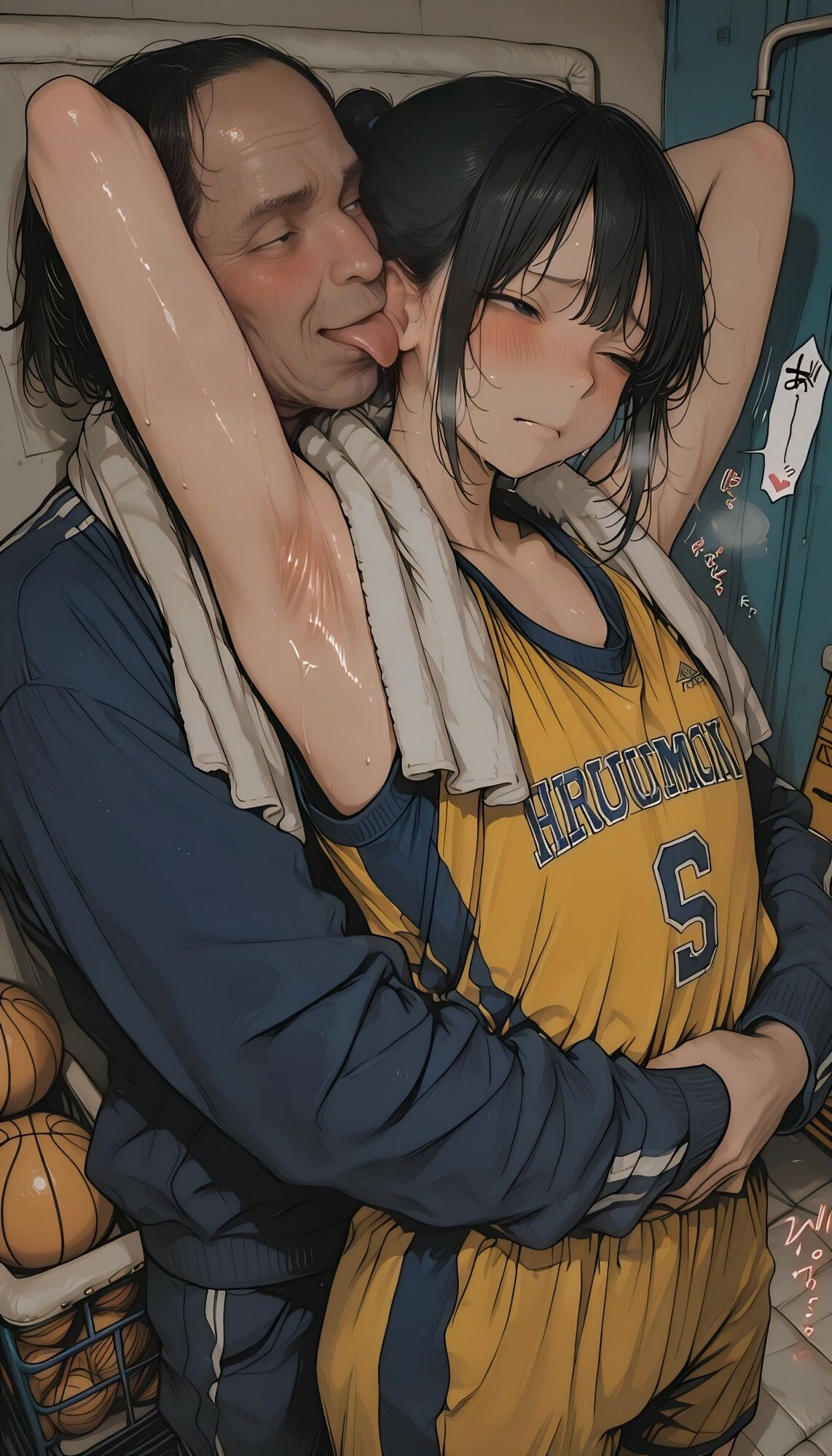 ついてる娘 バスケ部 サンプル2