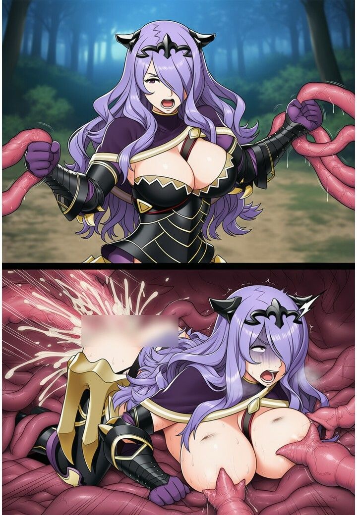 カミラ vs ぬるぬる触手【苗床編】 画像5