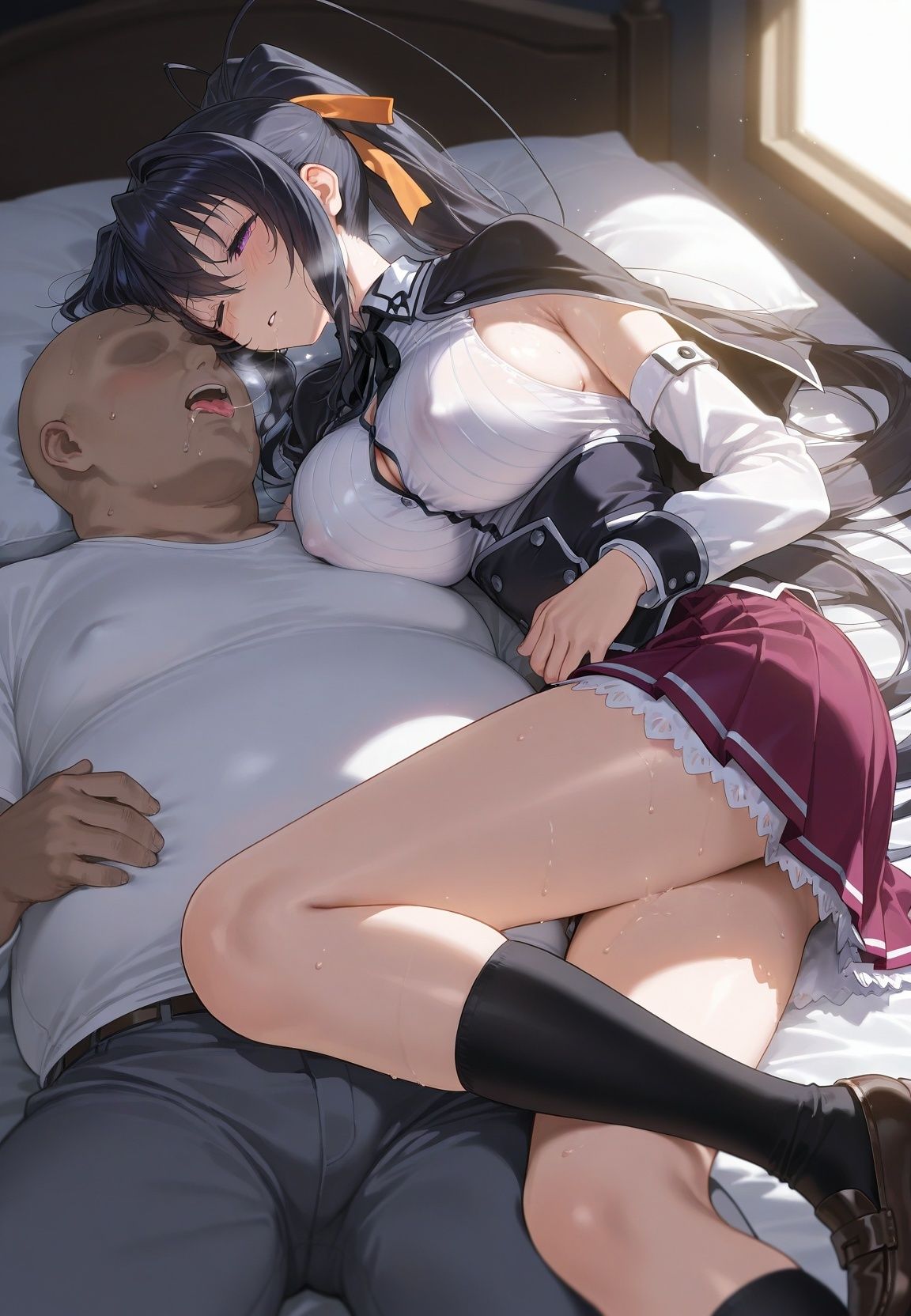 種付けおじさんに監禁された清楚系少女が媚薬レ●プで「毎日種付けされて幸せ（はーと）」ってニコニコ報告 ハ〇スクールD×D 画像7