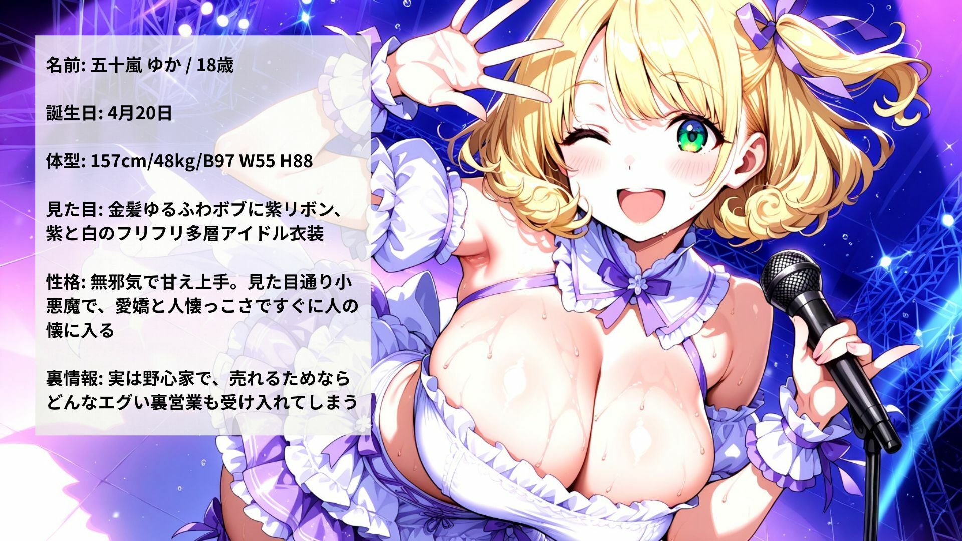 巨乳地下アイドル裏営業〜ステージ後汗だくセックス流出映像〜 画像7