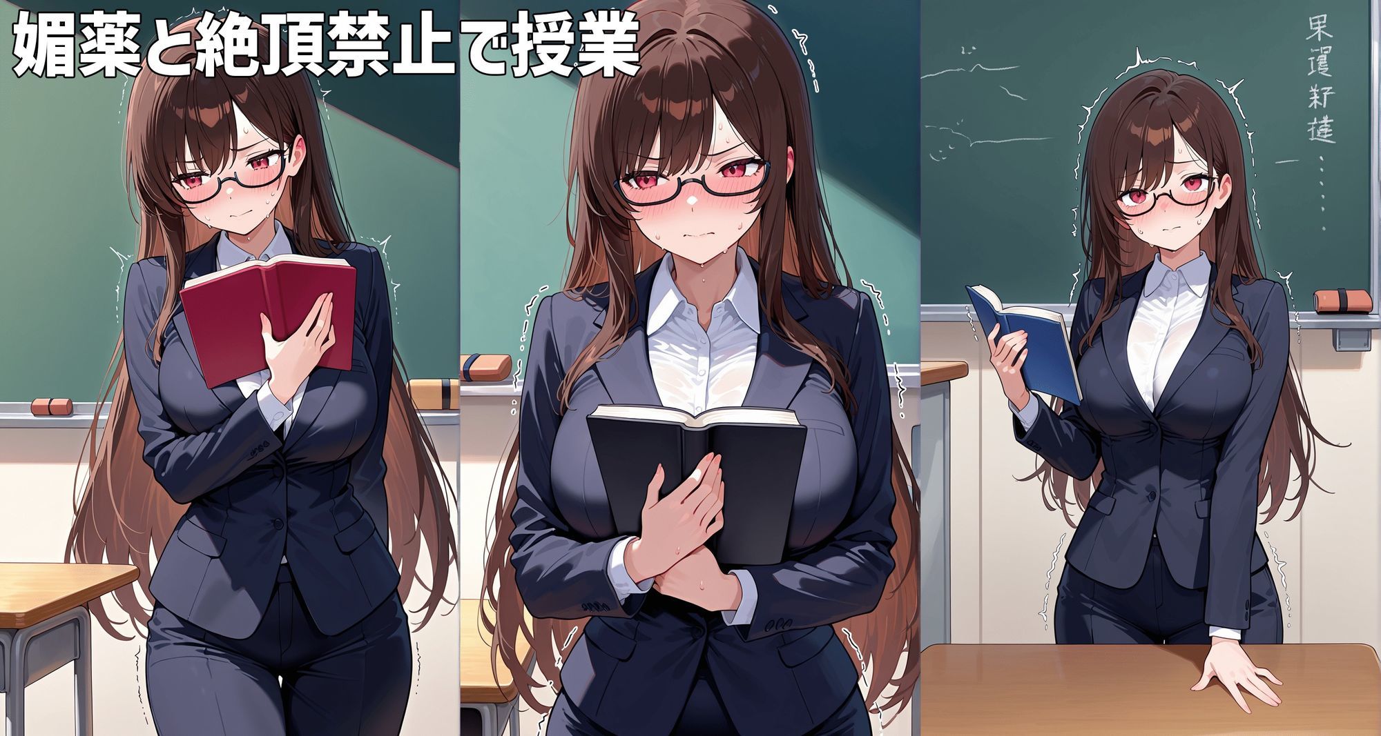 【434枚】女教師が貞操帯で絶頂＆排泄管理調教される1週間 佐藤 美咲編 画像6