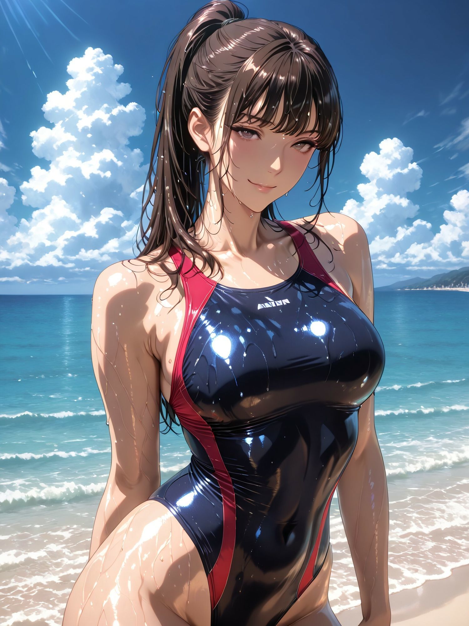 イイオンナと競泳水着2 画像1