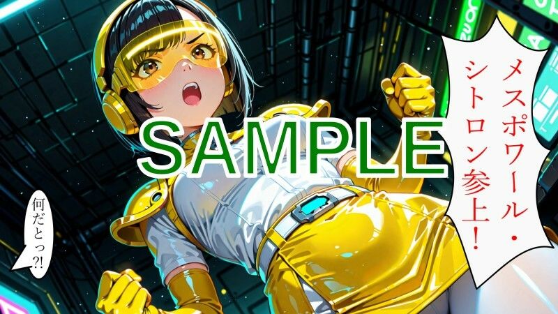 戦隊ヒロイン vs 絶倫メカゴリラ 画像3