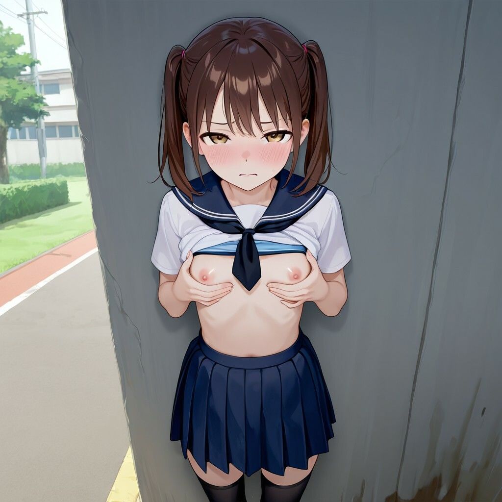 貧乳ツインテ誘惑コレクション サンプル画像 9
