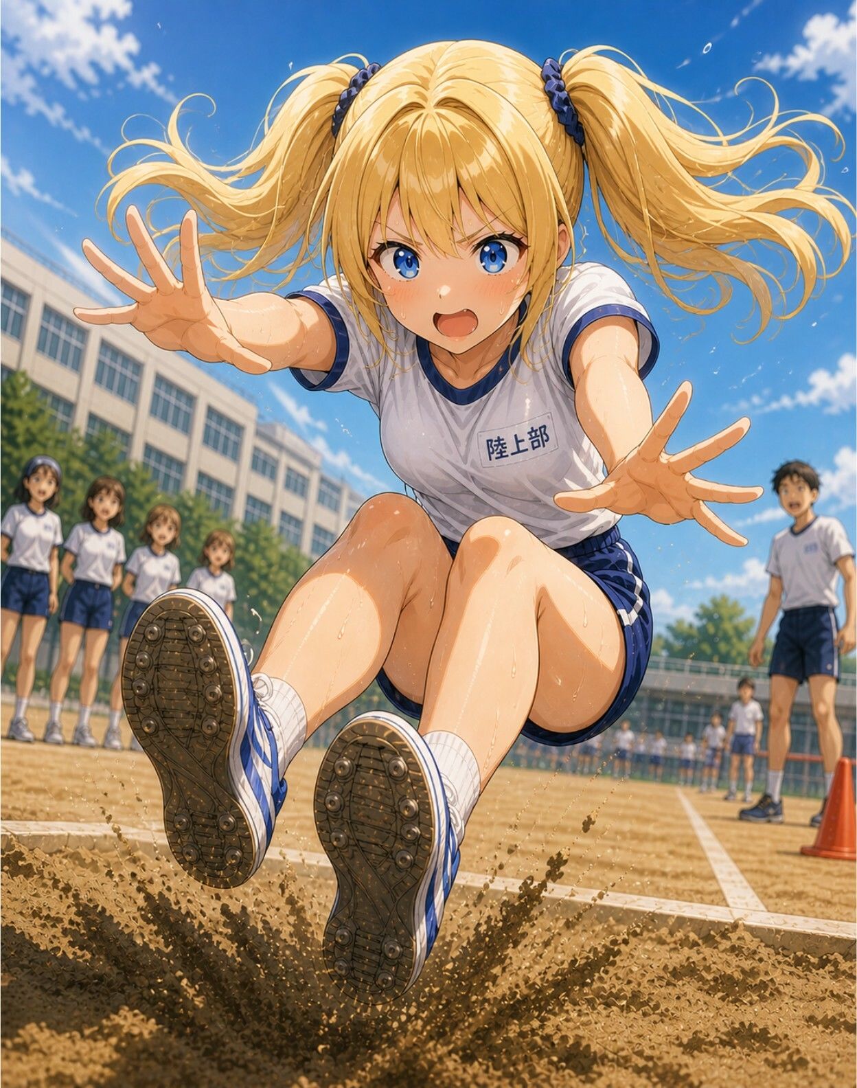 つるぺた金髪少女 × 帰国前の悪夢 サンプル画像 2