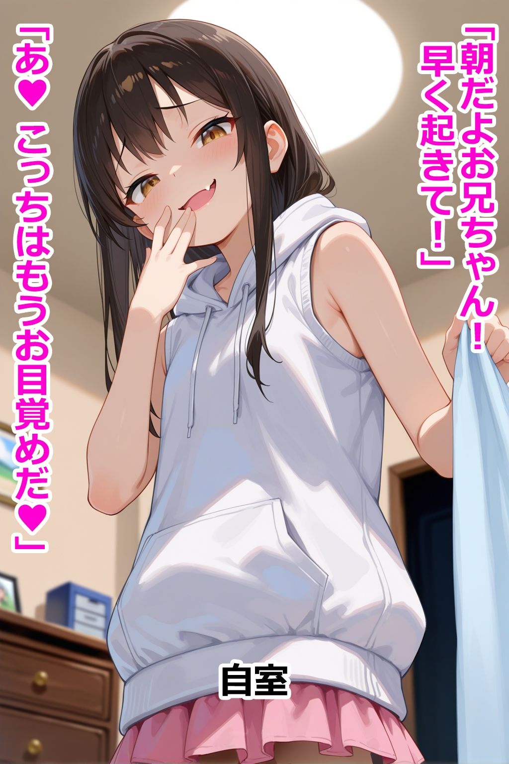 妹で生徒のメス〇キが性欲つよつよすぎて家でも学校でも俺は即オチ2コマ3