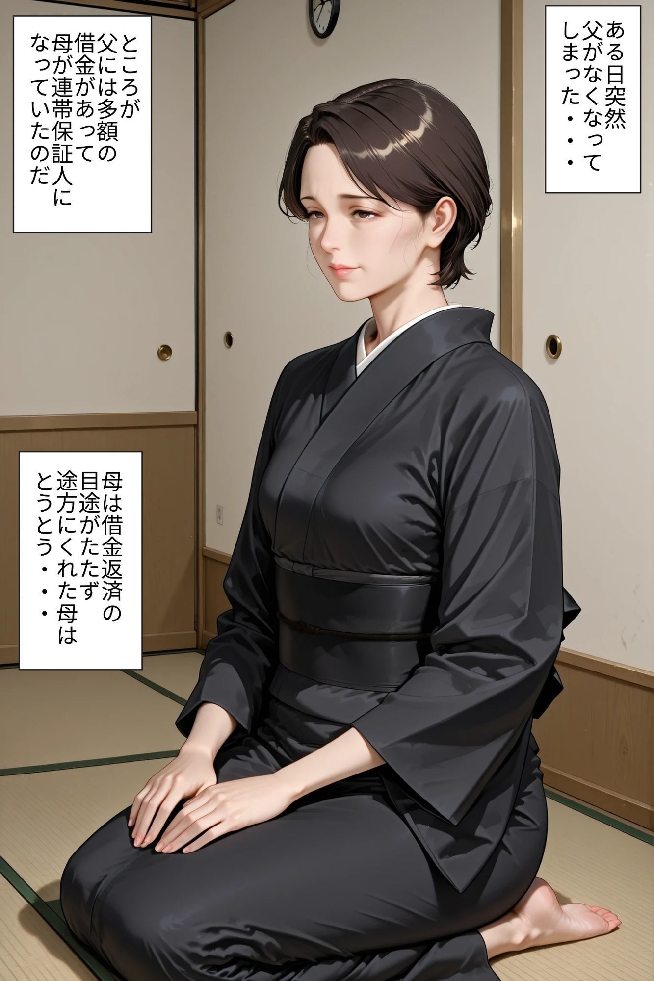 社長夫人の母がAV落ち？〜巨根黒人軍団の無限輪●〜 画像2