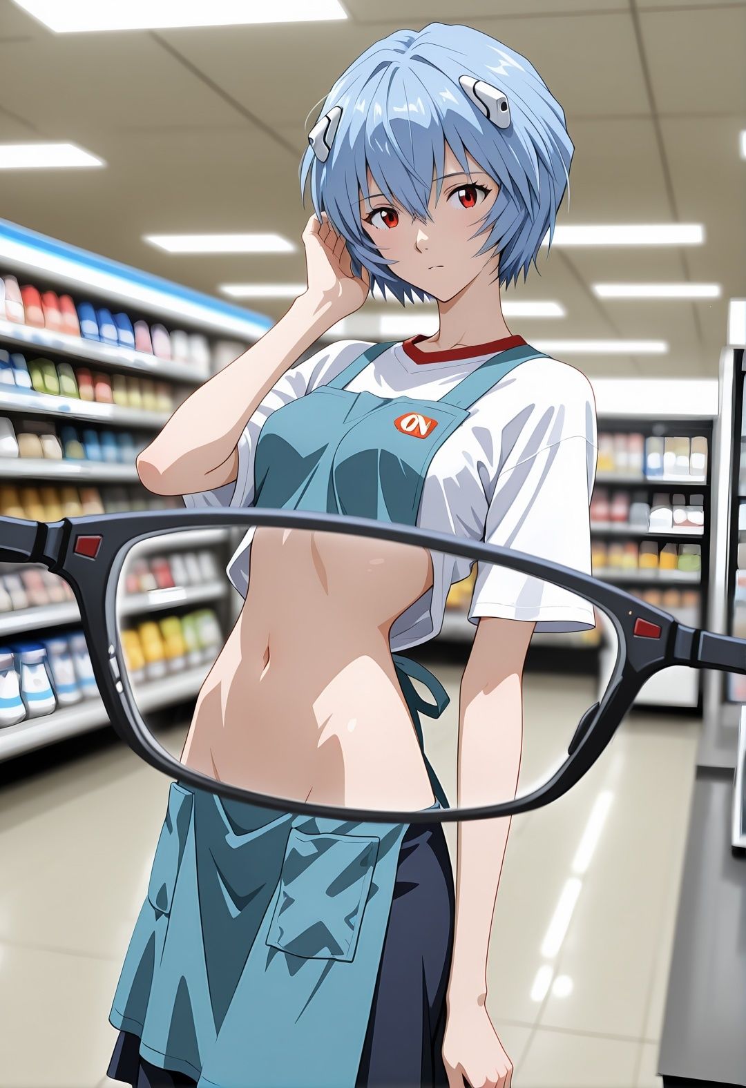 綾〇レ〇 コンビニ店員が客に犯●れ中出しされまくる3DCG エ〇ァパロディ 公開セックス 便所調教 サンプル3