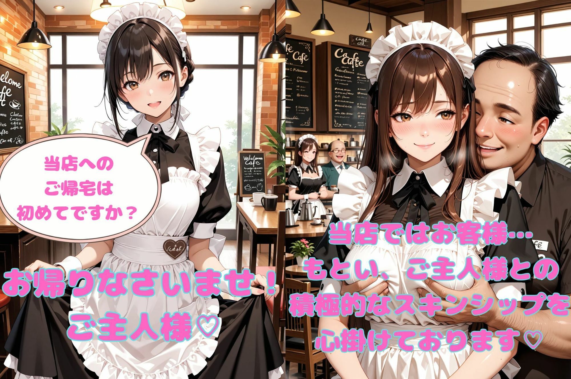 おさわりメイドカフェ サンプル1