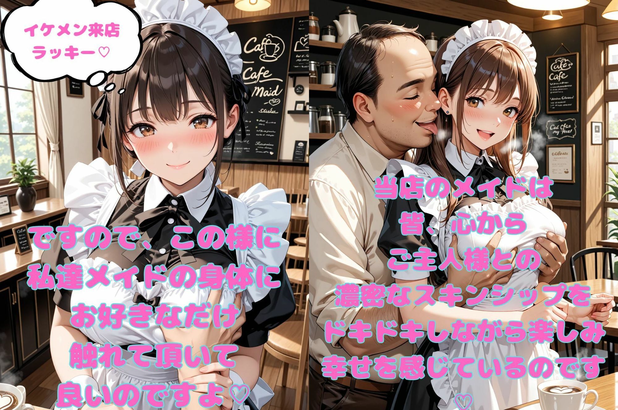 おさわりメイドカフェ サンプル2