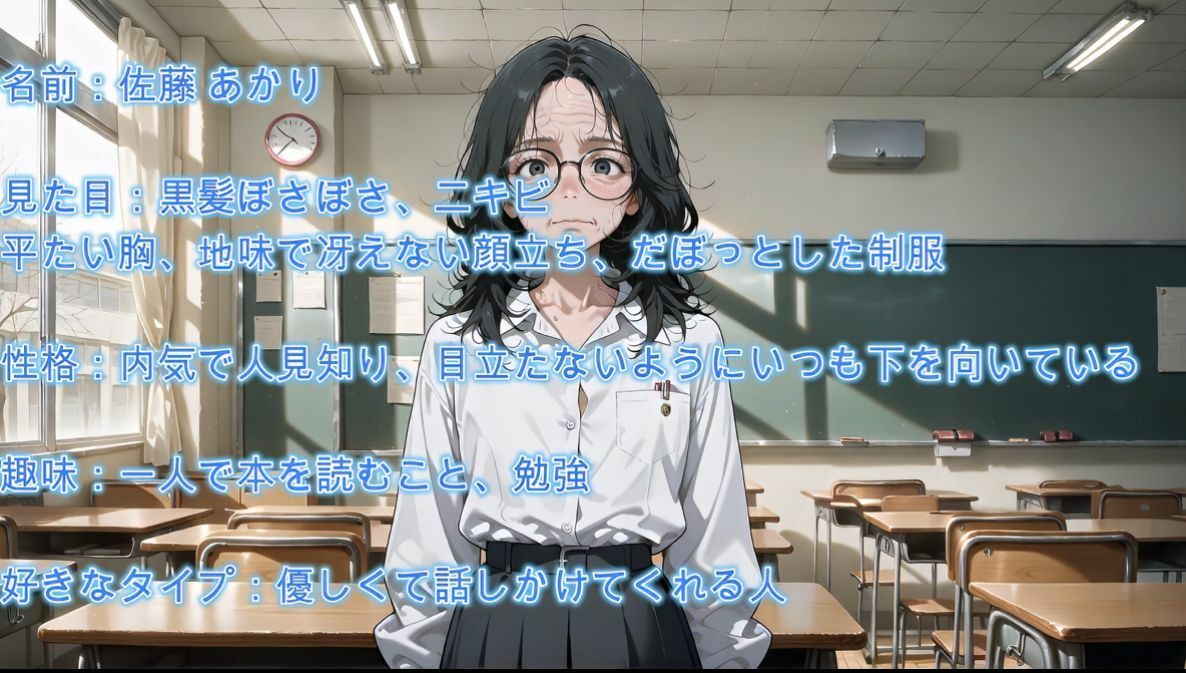 【4K】地味でブスだった同級生が、会社で再会したら爆乳美女に激変していたので脅してハメまくったw 画像1