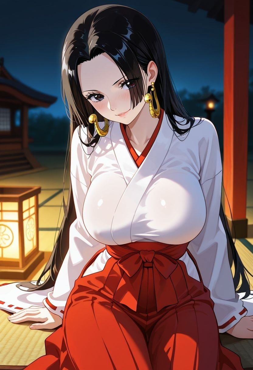 もしも。。。このキャラが巫女だったら〜ボア・ハ〇コック〜 画像1