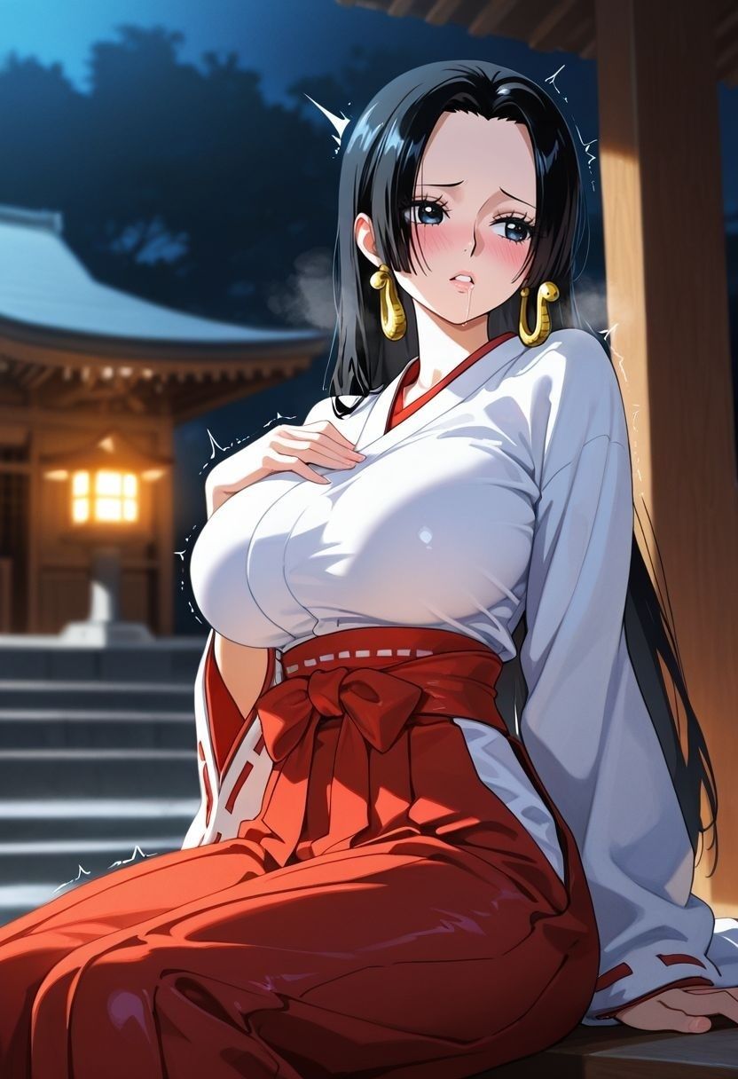 もしも。。。このキャラが巫女だったら〜ボア・ハ〇コック〜 画像3