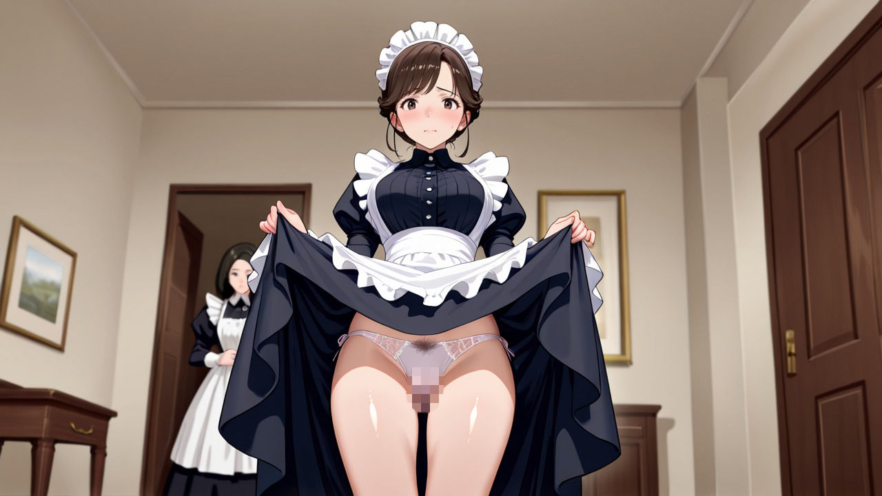 従順メイドのパンチラ 225枚！！  そこに並びなさい！！ サンプル2