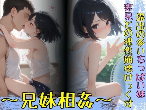 〜兄妹相蒸〜『露出の多いちっぱい妹 実兄との理性崩壊セックス』